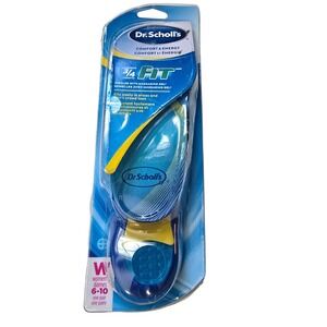 🆕️Dr Scholls Comfort & Energy Fit 3/4 Length Insoles Womens 6-10 Massaging Gel